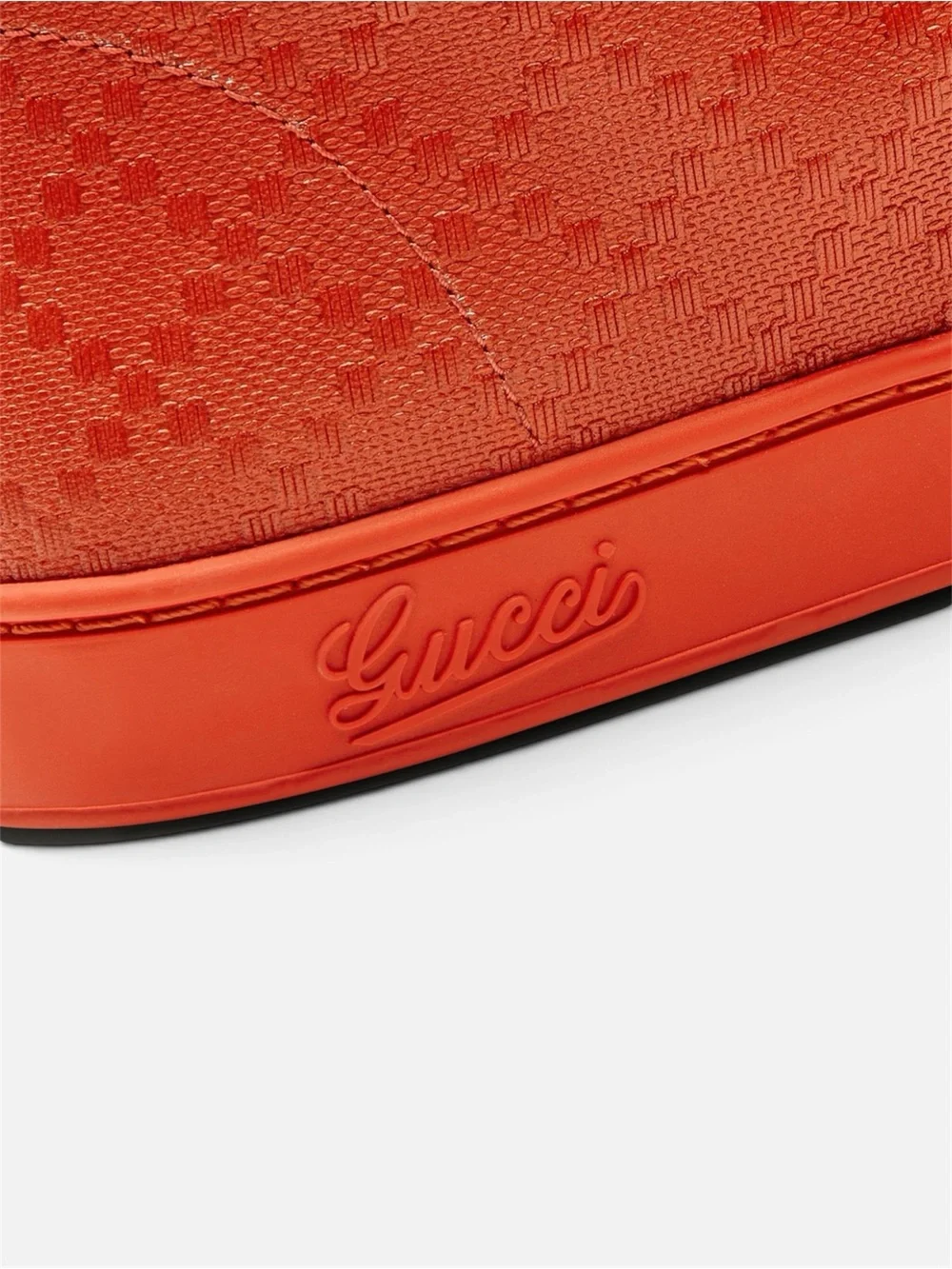 Gucci Diamante High-Top Sneakers Orange 5G